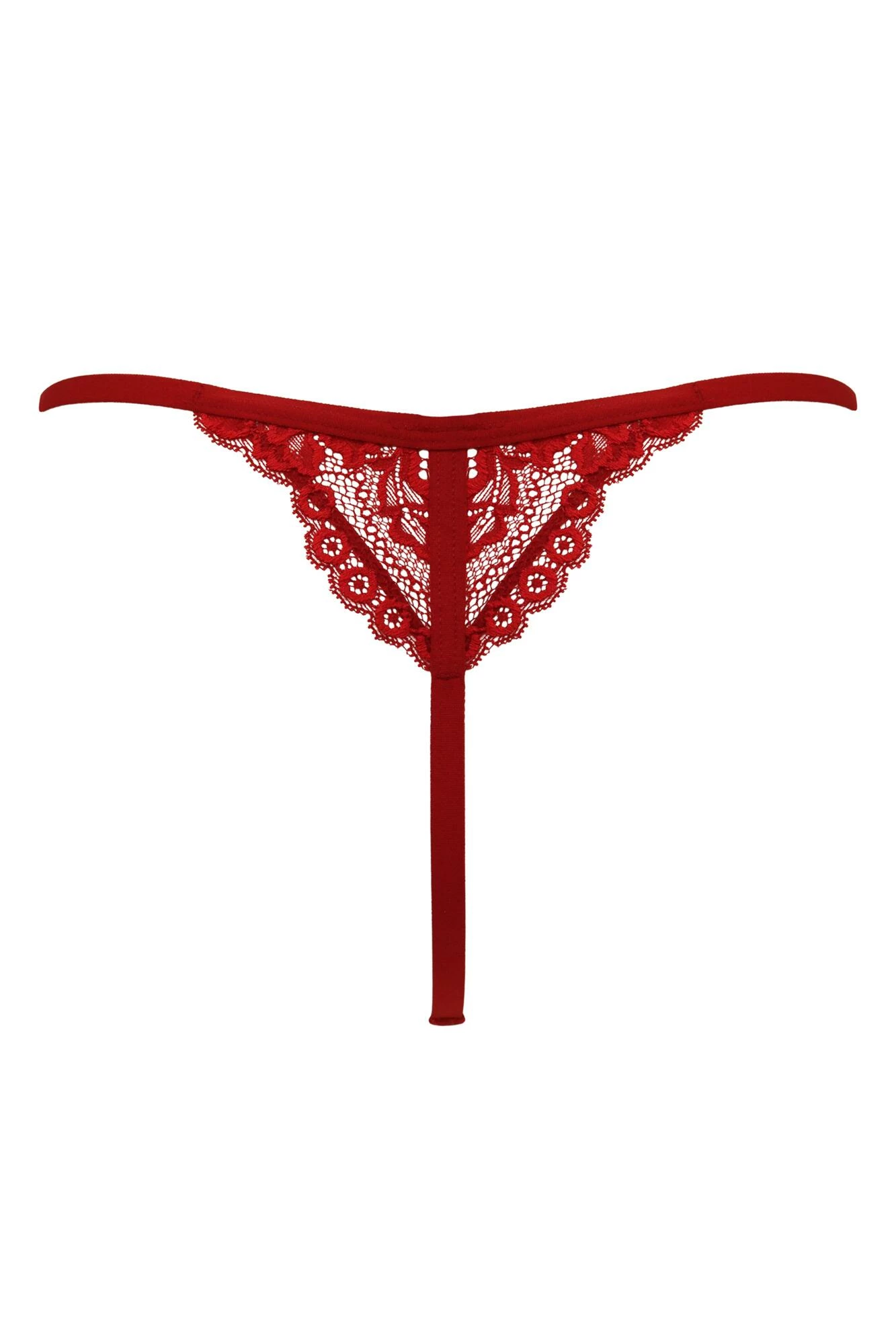 Statement Thong - Red 4 Statement Thong - Red - Image 4