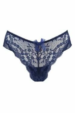 Flora Lightly Padded Underwired Set - Navy 14 Flora Lightly Padded Underwired Set - Navy -POUR MOI Sales 269745 20211125103000