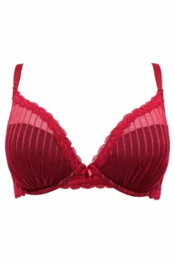 Luxe Linear Lightly Padded Set - Red/Black -POUR MOI Sales 270178 20220419103100