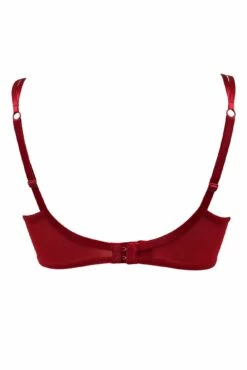 Dark Romance Padded Bra - Red/Black -POUR MOI Sales 270805 20221027165100