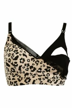 Love To Lounge Cotton Nursing Bra - Animal -POUR MOI Sales 276598 20220302134000