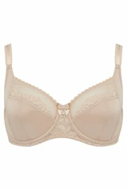 Aura Side Support Underwired Bra - Almond -POUR MOI Sales 276711 20230125162700