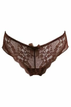 Flora Brazilian Brief - Chocolate 8 Flora Brazilian Brief - Chocolate -POUR MOI Sales 279546 20230608164100