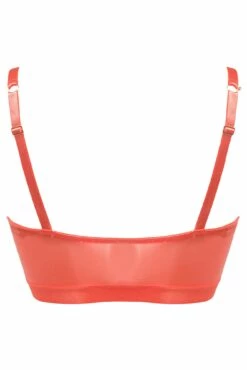 India Front Fastening Underwired Bralette - Coral -POUR MOI Sales 280988 20220330143000