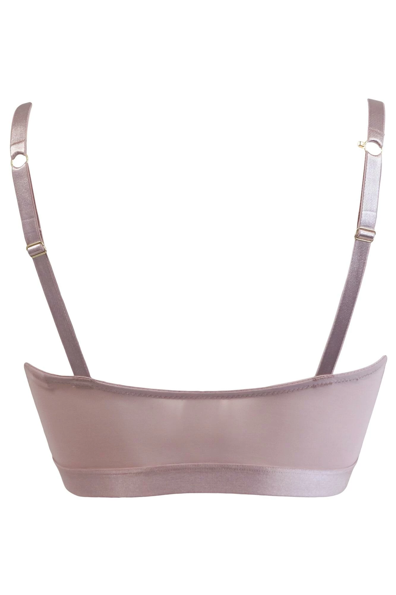 India Front Fastening Underwired Bralette - Rose Gold 6 India Front Fastening Underwired Bralette - Rose Gold - Image 6