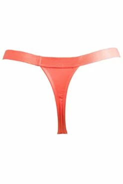 India High Leg Thong - Coral 9 India High Leg Thong - Coral -POUR MOI Sales 281001 20220330143400