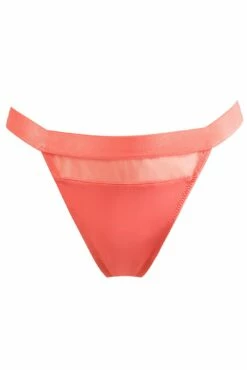 India High Leg Thong - Coral 8 India High Leg Thong - Coral -POUR MOI Sales 281002 20220330143400