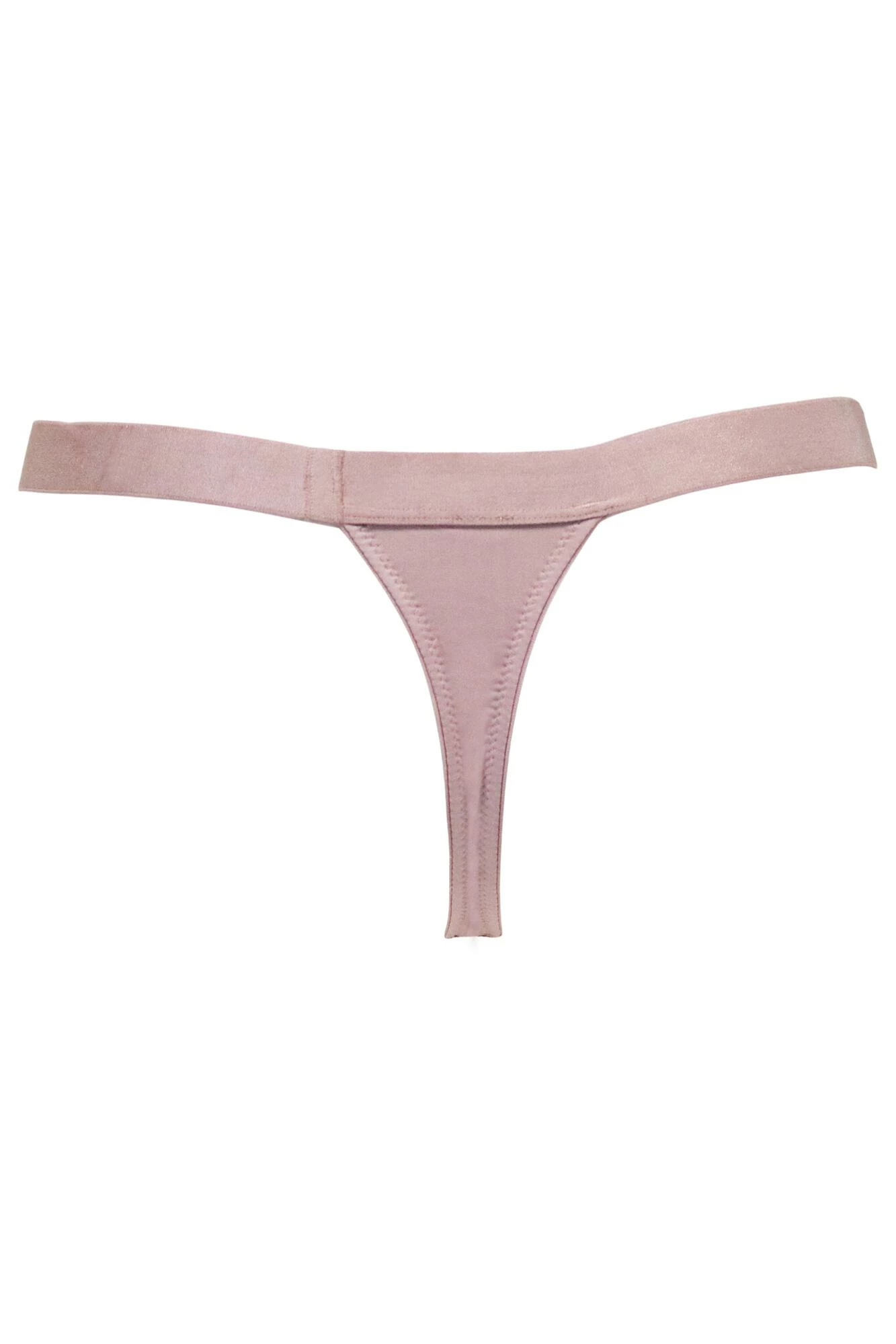 India High Leg Thong - Rose Gold 5 India High Leg Thong - Rose Gold - Image 5
