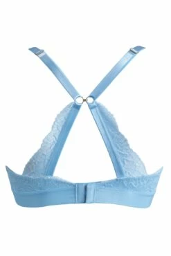India Removable Padded Soft Triangle Bra - Powder Blue -POUR MOI Sales 281010 20220330143800