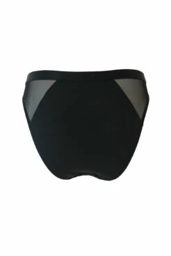 India Sheer And Opaque Brazilian Brief - Black -POUR MOI Sales 283374 20221118171800