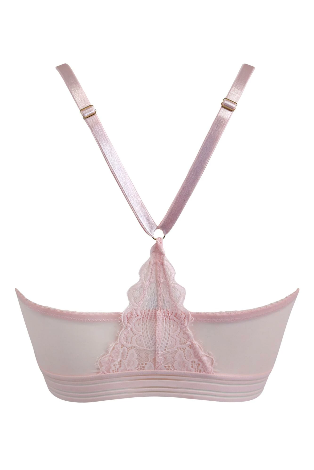 Revolution Front Fastening Underwired Bralette - Soft Pink 5 Revolution Front Fastening Underwired Bralette - Soft Pink - Image 5