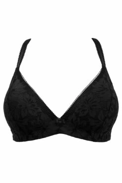 Reflection Non Wired Padded Push Up Bra - Black -POUR MOI Sales 285323 20220504123400