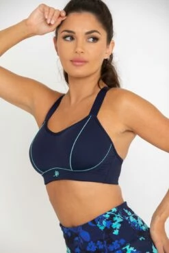 Energy Empower U/W Lightly Padded Convertible Spor - Navy/Aqua