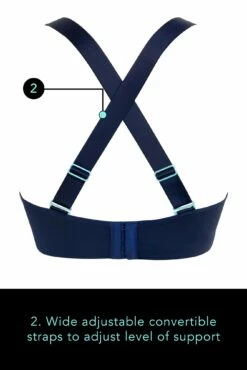 Energy Empower U/W Lightly Padded Convertible Spor - Navy/Aqua -POUR MOI Sales 290733 20220718130500