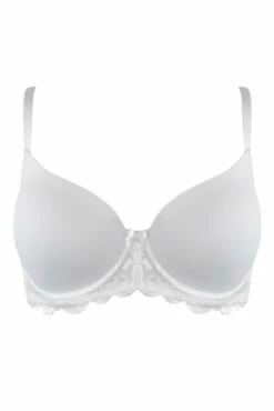 Romance Balconette T Shirt Bra - White -POUR MOI Sales 292147 20230109164000