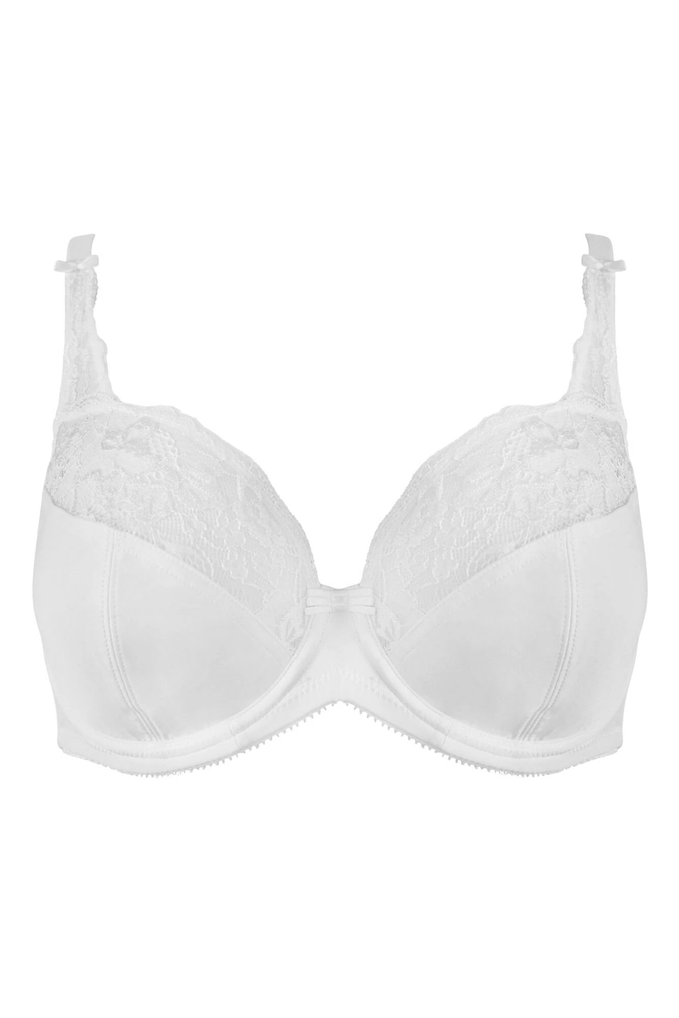 Flamenco Full Cup Bra - White 3 Flamenco Full Cup Bra - White - Image 3
