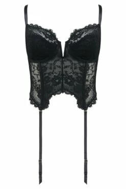 India Eyelash Cropped Basque - Black 10 India Eyelash Cropped Basque - Black -POUR MOI Sales 293212 20220824143600