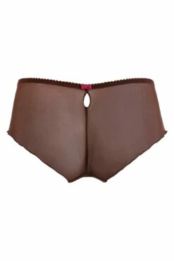 St Tropez Shorty - Chocolate/Red -POUR MOI Sales 293917 20230329154400