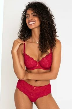 Amour Shorty - Red/Cherry -POUR MOI Sales 296083 20221026154400