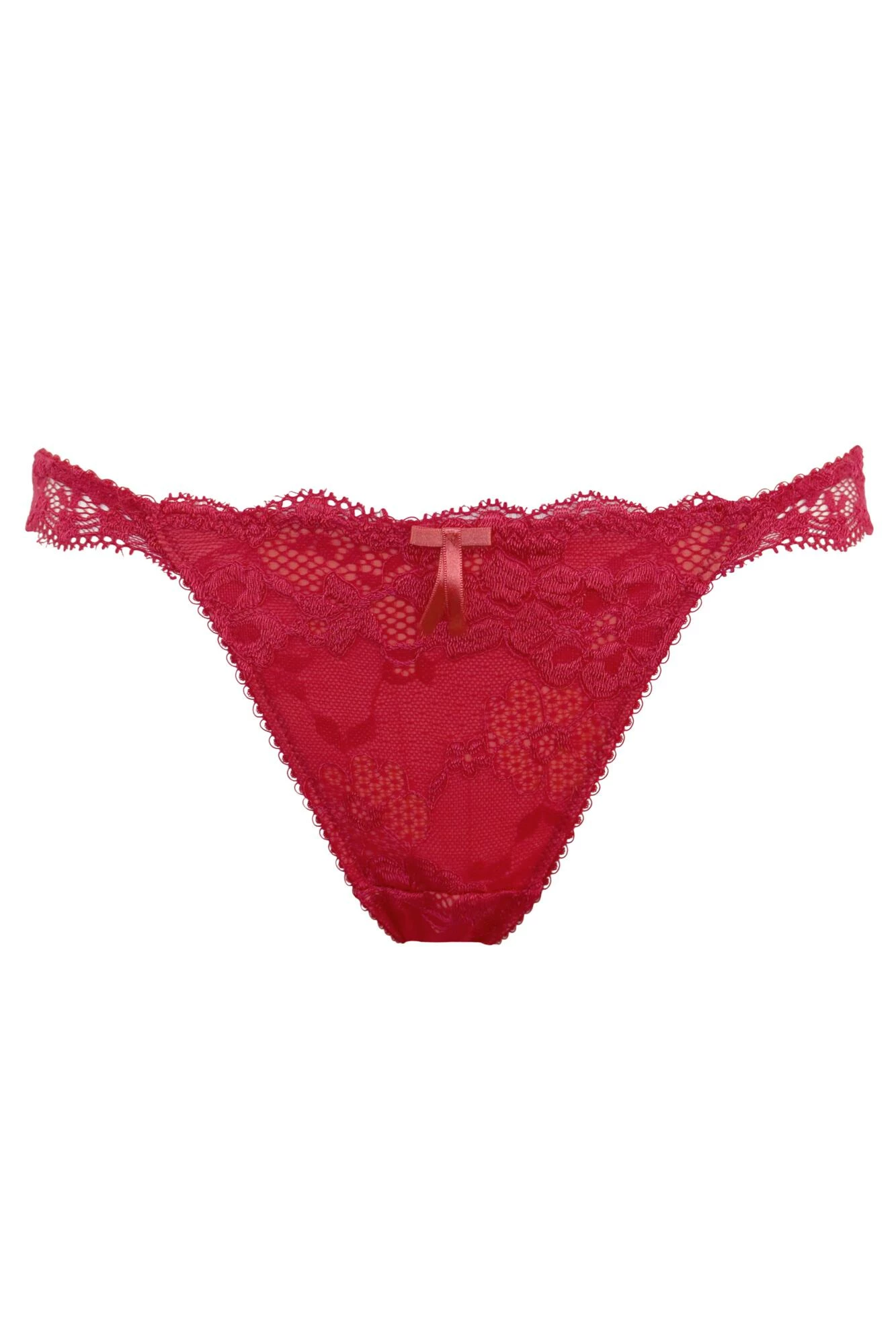 Amour Brazilian Brief - Red/Cherry 5 Amour Brazilian Brief - Red/Cherry - Image 5