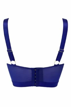 India Embroidery Underwired Bustier - Blue 15 India Embroidery Underwired Bustier - Blue -POUR MOI Sales 296399 20221118153400