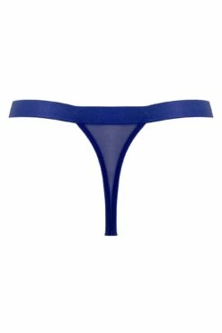 India Embroidery Thong - Blue -POUR MOI Sales 296419 20221118153500