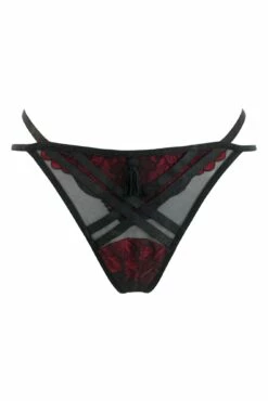 After Hours G-String - Red/Black -POUR MOI Sales 297353 20220920160800