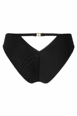 India Satin Brazilian Brief - Black -POUR MOI Sales 297624 20220928150300