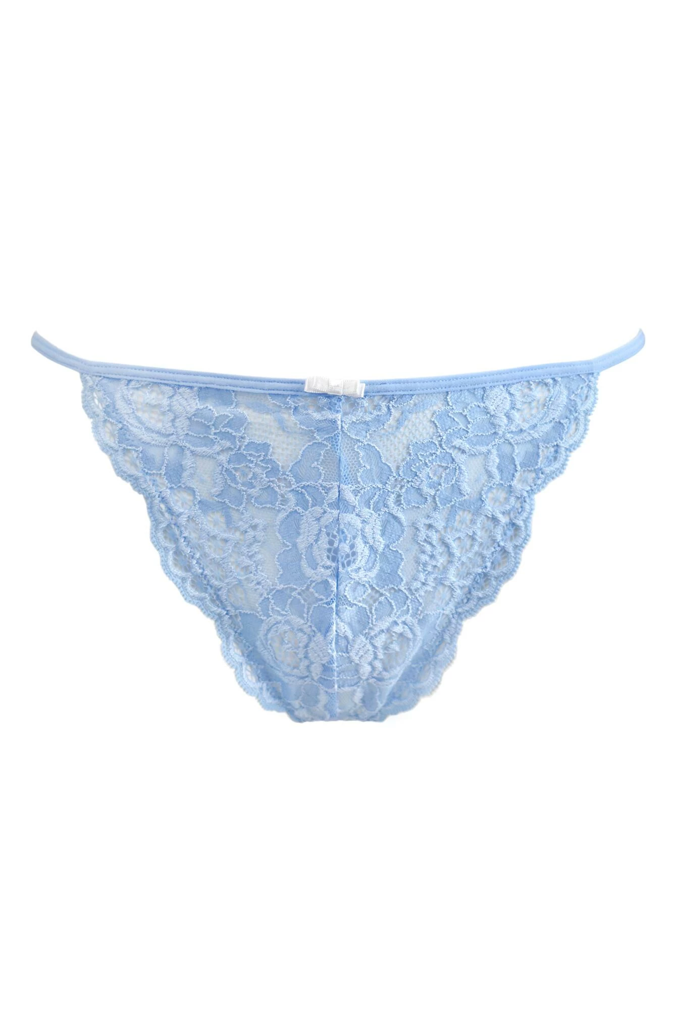 Opulence Front Fastening Set - Powder Blue/Cream 6 Opulence Front Fastening Set - Powder Blue/Cream - Image 6