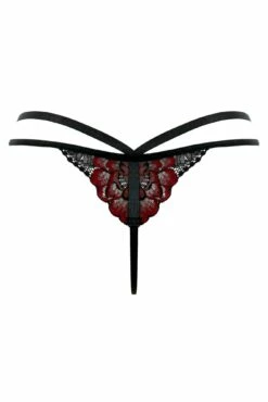 After Hours Non Padded Set - Red/Black -POUR MOI Sales 300671 20221122142100