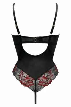 After Hours Underwired Body Set - Red/Black -POUR MOI Sales 300681 20221116115000