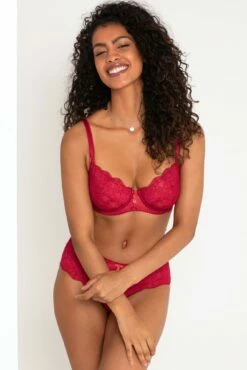 Amour Non Padded Set - Red/Cherry -POUR MOI Sales 300764 20221117115200