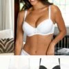 Aura T-Shirt Bra Bundle - Black And White