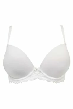Forever Fiore Plunge Push Up Tshirt Bra Bundle - Black White And Almond -POUR MOI Sales 300858 20221118130000
