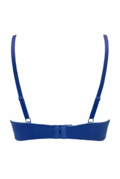 Romance Moulded Plunge Push Up Bra - Cobalt/Mint -POUR MOI Sales 306691 20230530101400