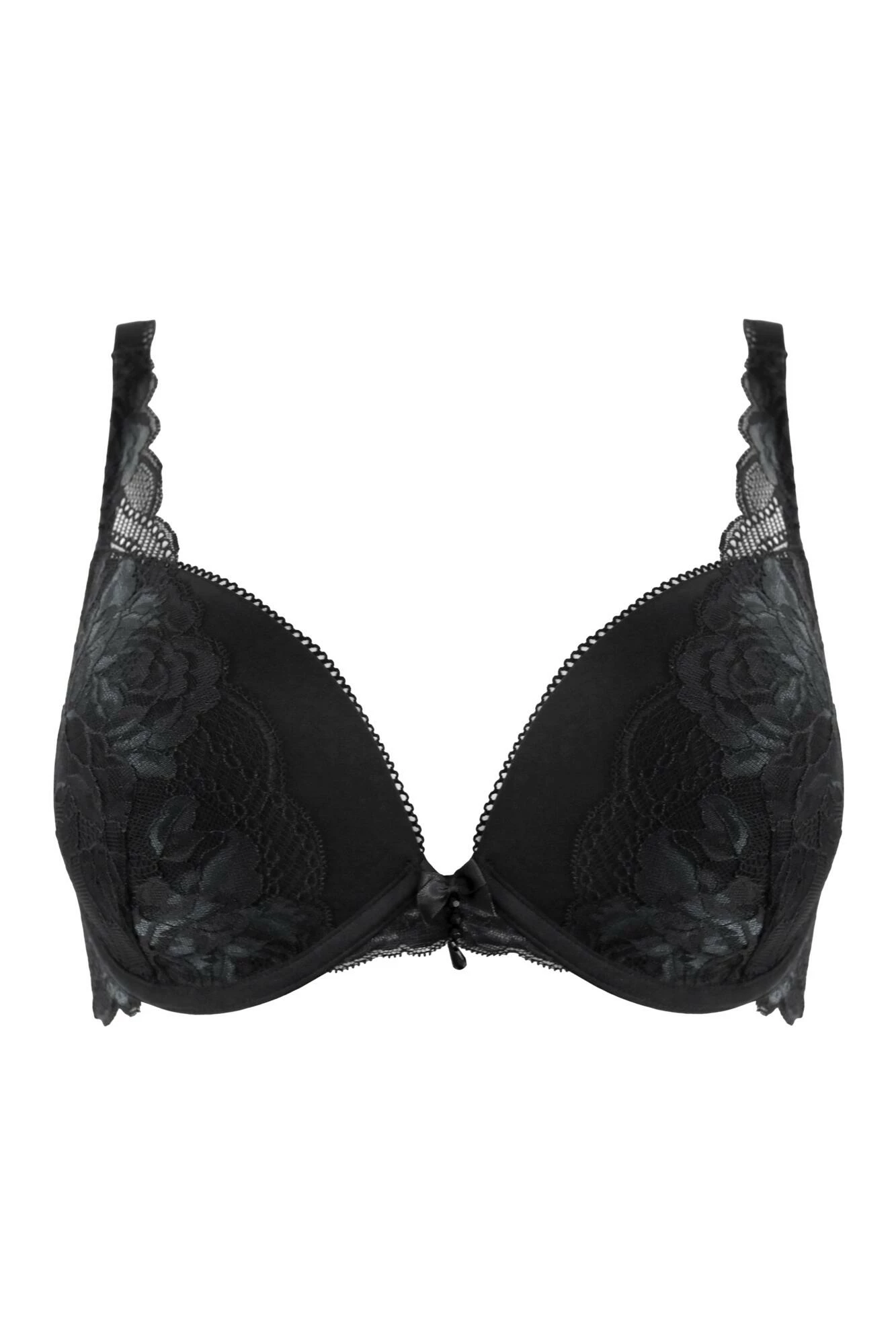 Ooo La La Padded Bra - Black/Slate 4 Ooo La La Padded Bra - Black/Slate - Image 4