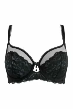 Ooo La La Non-Padded Underwired Bra - Black/Slate 8 Ooo La La Non-Padded Underwired Bra - Black/Slate -POUR MOI Sales 306840 20230111115100