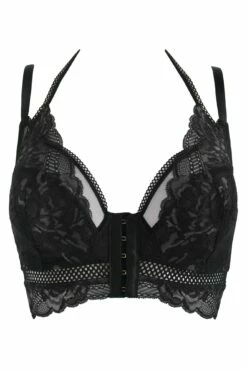 Ooo La La Front Fastening Bralette - Black/Slate 15 Ooo La La Front Fastening Bralette - Black/Slate -POUR MOI Sales 307188 20230111130100