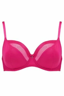Viva Luxe Underwired Bra - Raspberry -POUR MOI Sales 308475 20230125114400