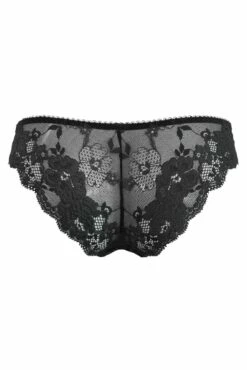 Amour Brazilian Brief - Slate/Coral -POUR MOI Sales 310758 20230220162700