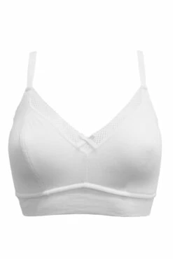 Love To Lounge Cotton Non Wired Bra - White -POUR MOI Sales 311349 20230525152700