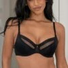 Viva Luxe Underwired Bra - Black