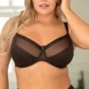 Viva Luxe Underwired Bra - Chocolate