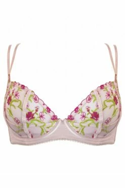 India Embroidery Plunge Suspender Set - Soft Pink 9 India Embroidery Plunge Suspender Set - Soft Pink -POUR MOI Sales 315828 20230510153100