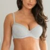 Love To Lounge Cotton T-Shirt Bra - Grey Marl