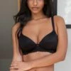 St Tropez Padded Non-Wired T-Shirt Bra - Black