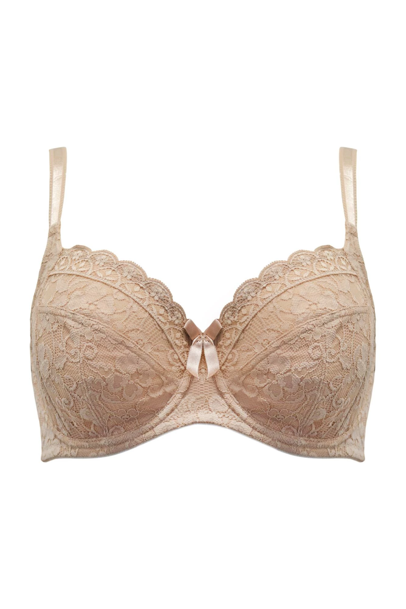 Rebel Underwired Side Support Bra - Almond 5 Rebel Underwired Side Support Bra - Almond - Image 5