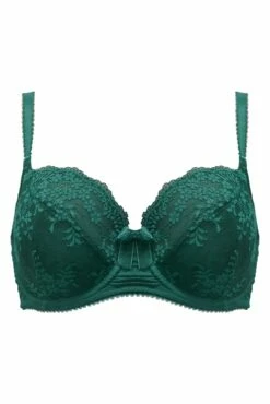 Flora Underwired Bra - Forest -POUR MOI Sales 319578 20230904094600