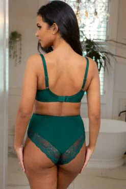 Flora Underwired Bra - Forest -POUR MOI Sales 319582 20230904094600