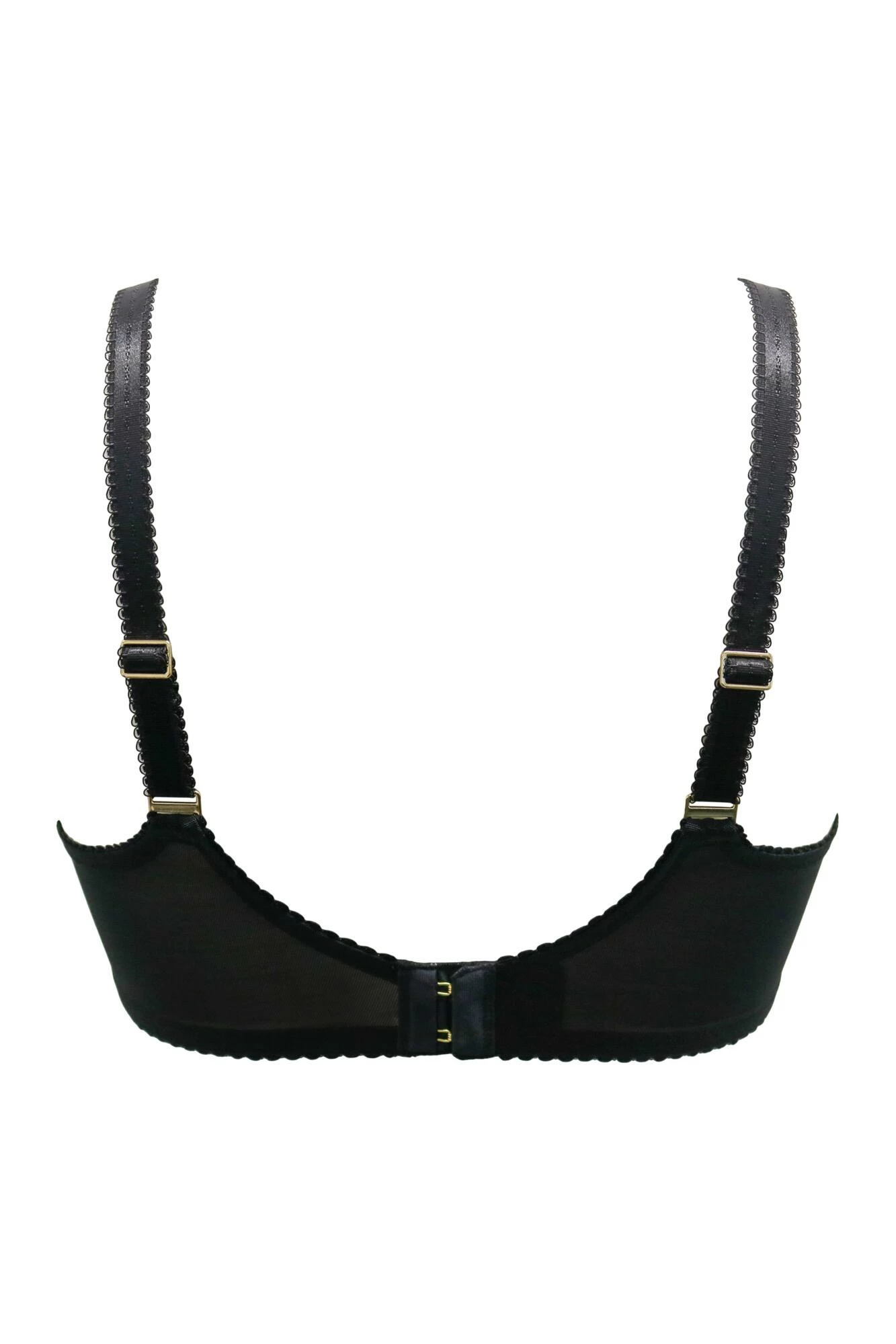 Soiree Embroidery Padded Bra - Black/Pink 6 Soiree Embroidery Padded Bra - Black/Pink - Image 6